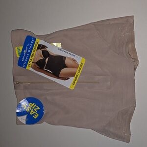Miracle Brands extra firm control zip waist cincher